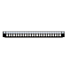 Frontplatte SC/LC/E2000 24-Port Simplex/Duplex, geeignet für universelle Glasfaserablage