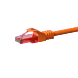 CAT6 Netzwerkkabel 100% Kupfer - U/UTP - 2 Meter - Orange