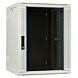 22 HE Serverschrank, wendbares Wandgehäuse mit Glastür (BxTxH) 600 x 600 x 1100mm