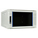 6 HE Serverschrank, Wandgehäuse mit Glastür, Weiß, (BxTxH) 600 x 600 x 368mm