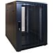 15 HE, kleiner Serverschrank, mit perforierter Fronttür (BxTxH) 600 x 800 x 860 mm