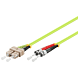 Glasfaserkabel SC-ST OM5 Duplex Patchkabel –15 Meter