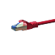 CAT 6a Netzwerkkabel LSOH - S/FTP - 5 Meter - Rot