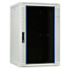 27 HE Serverschrank, Wandgehäuse mit Glastür (BxTxH) 600 x 600 x 1300mm weiß