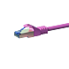 CAT 6a Netzwerkkabel LSOH - S/FTP - 20 Meter - Rosa