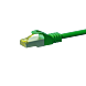 RJ45 Netzwerkkabel S/FTP (PiMF), mit CAT 7 Rohkabel, Grün, 7,50m