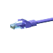 CAT 5e Netzwerkkabel U/UTP – 1 Meter - Violett - CCA