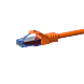 CAT6a Netzwerkkabel 100% Kupfer - U/UTP - 7,50 meter - Orange