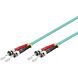 Glasfaserkabel ST-ST OM3 Duplex Patchkabel – 7.5 Meter