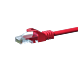 CAT 5e Netzwerkkabel U/UTP – 2 Meter - Rot - CCA