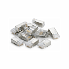 DANICOM SFTP RJ45 CAT6a Netzwerkstecker - für flexible Kabel - 10 Stück