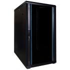 22 HE 19” Serverschrank, mit Glastür (BxTxH) 600 x 800 x 1200mm