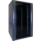 27 HE 19” Serverschrank, mit Glastür (BxTxH) 800 x 800 x 1400mm