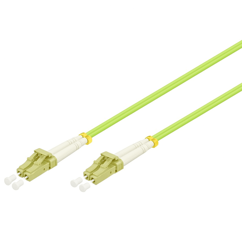 Glasfaserkabel LC-LC OM5 Duplex Patchkabel – 0.5 Meter