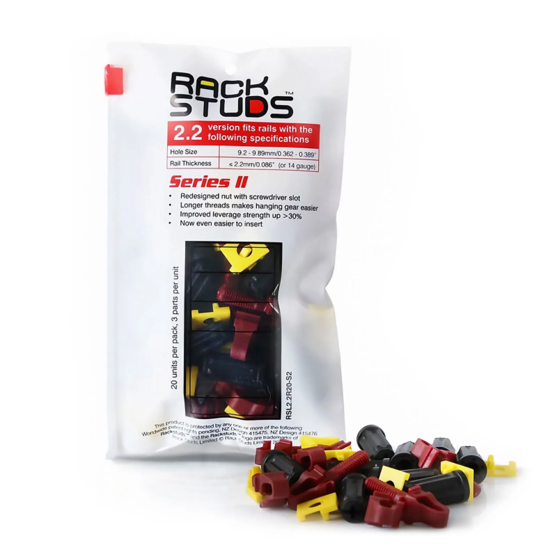 Rackstuds Single Series II – 20 Stück