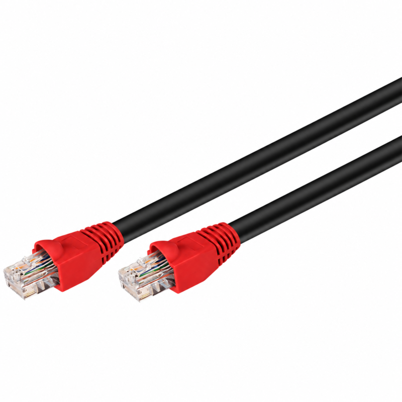 DANICOM CAT6a UTP 30m Außenkabel – 100 % Kupfer
