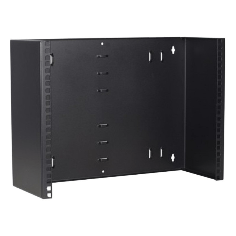 8 HE, 19” Montagerahmen für Wandbefestigungen ohne Schaniere - 180mm Tief 