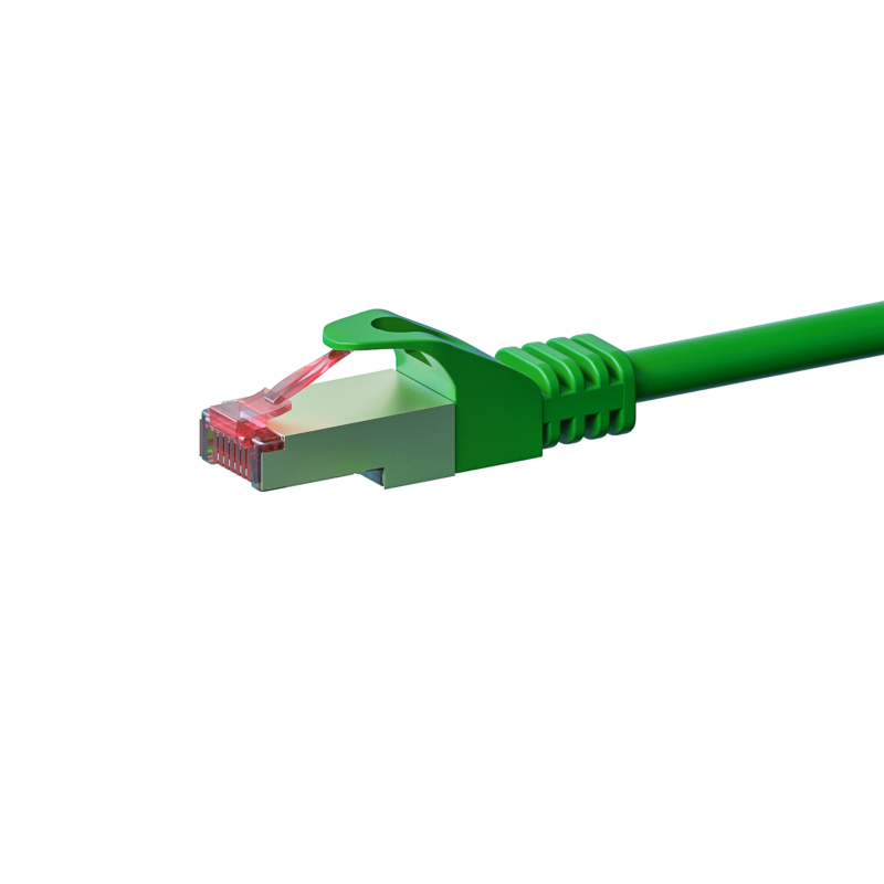 CAT 6 Netzwerkkabel LSOH - S/FTP - 30 Meter - Grün