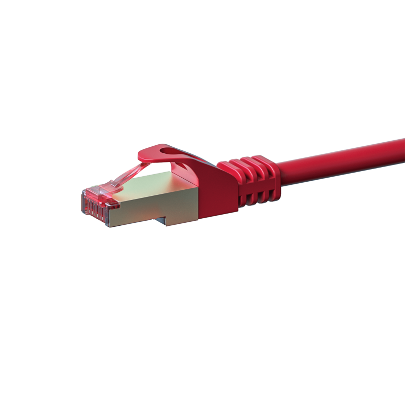 CAT 6 Netzwerkkabel LSOH - S/FTP - 30 Meter - Rot