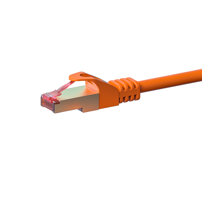 CAT 6 Netzwerkkabel LSOH - S/FTP - 30 Meter - Orange