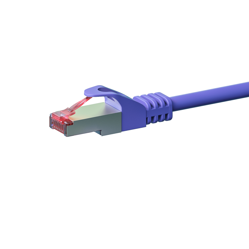 CAT 6 Netzwerkkabel LSOH - S/FTP - 10 Meter - Violett