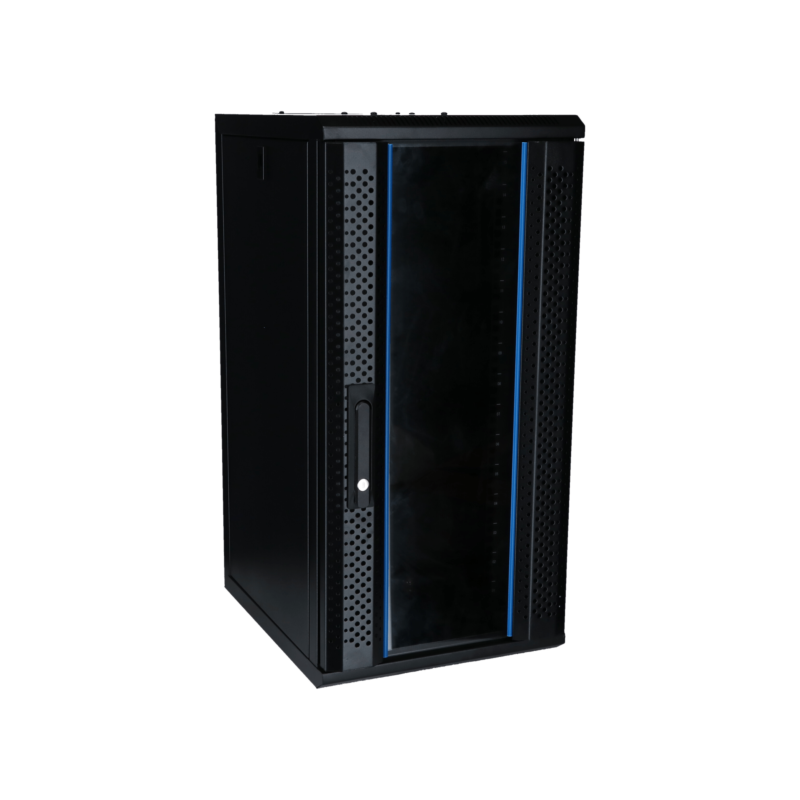15 HE, 10” Serverschrank, mit Glastür, (BxTxH)  370x450x752mm