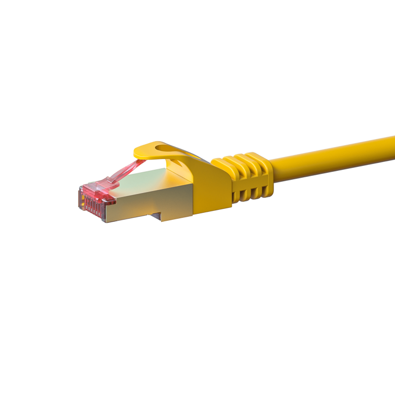 CAT 6 Netzwerkkabel LSOH - S/FTP - 5 Meter - Gelb