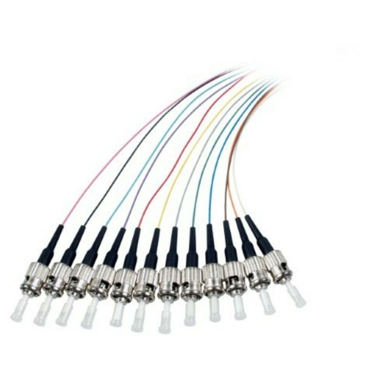 OM3 Glasfaser Pigtail farbiges Set ST - 12 Stück