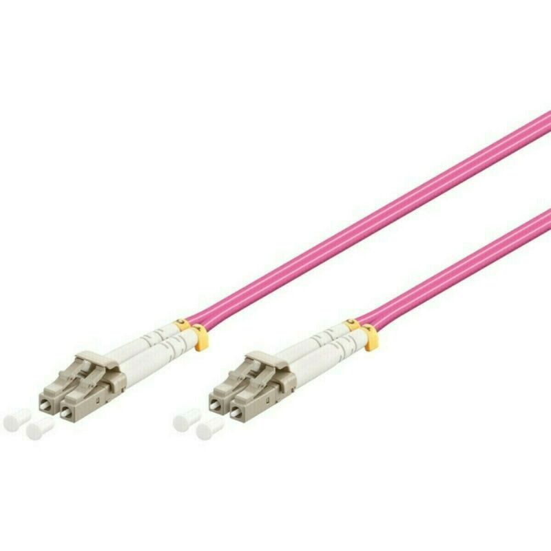 Glasfaserkabel LC-LC OM4 Duplex Patchkabel – 10 Meter