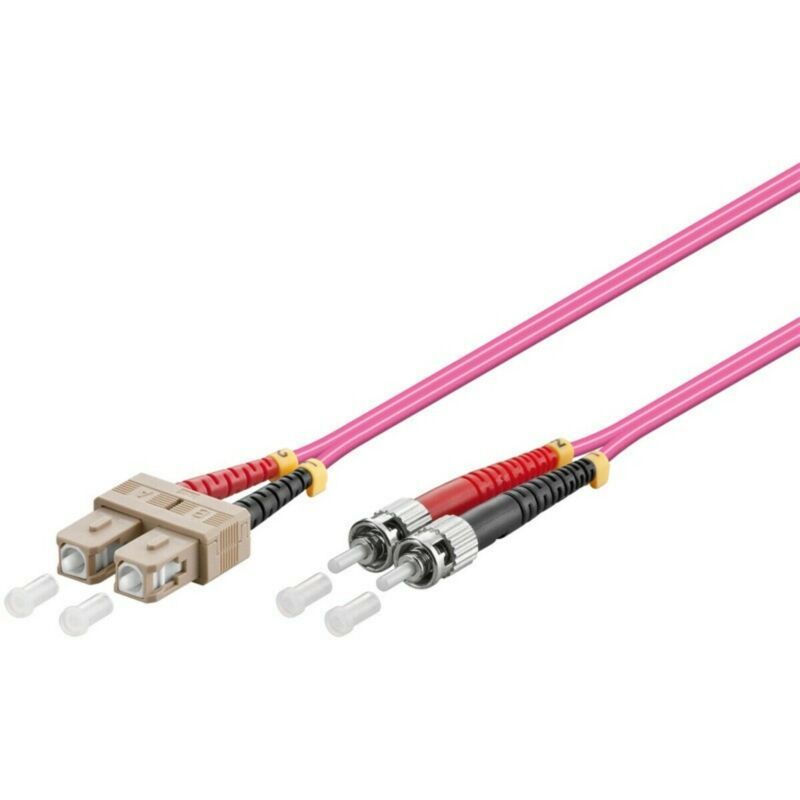 Glasfaserkabel SC-ST OM4 Duplex Patchkabel – 1 Meter