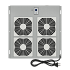 Belüftungseinheit mit 4 Ventilatoren und Thermostat für Outdoor Netzwerkschränken