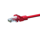 CAT 5e Netzwerkkabel U/UTP – 0.50 Meter - Rot - CCA