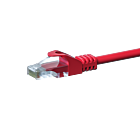 CAT 5e Netzwerkkabel U/UTP – 1 Meter - Rot - CCA