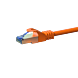 CAT 6a Netzwerkkabel LSOH - S/FTP - 5 Meter - Orange