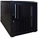 12 HE, kleiner Serverschrank, mit perforierter Fronttür (BxTxH) 600 x 1200 x 720 mm