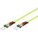 Glasfaserkabel ST-ST OM5 Duplex Patchkabel – 20 Meter