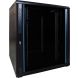 18 HE 19” Serverschrank, mit Glastür (BxTxH) 800 x 800 x 1000mm