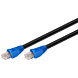 DANICOM CAT6 Kabel für den Aussenbereich UTP – 30 Meter – Schwarz - 100% Kupfer