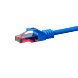 CAT6 Netzwerkkabel 100% Kupfer - U/UTP - 7,5 Meter- Blau