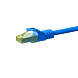RJ45 Netzwerkkabel S/FTP (PiMF), mit CAT 7 Rohkabel, Blau, 15m