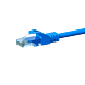 CAT 5e Netzwerkkabel U/UTP – 7,50 Meter -  Blau - CCA