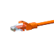 CAT 5e Netzwerkkabel U/UTP – 3 Meter - Orange - CCA