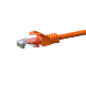 CAT 6 Netzwerkkabel U/UTP - 1 Meter - Orange - CCA