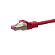 CAT 6 Netzwerkkabel LSOH - S/FTP - 3 Meter - Rot