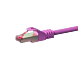 CAT 6 Netzwerkkabel LSOH - S/FTP - 1 Meter - Rosa