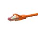 CAT 6 Netzwerkkabel LSOH - S/FTP - 2 Meter - Orange