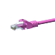 CAT 5e Netzwerkkabel U/UTP – 2 Meter - Rosa - CCA