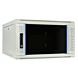 4 HE Serverschrank, Wandgehäuse mit Glastür, Weiß, (BxTxH) 600 x 600 x 280mm