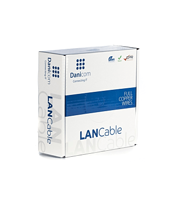 DANICOM CAT6A S/FTP 50m - LSZH (Fca)