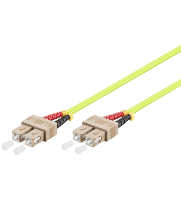 Glasfaserkabel SC-SC OM5 Duplex Patchkabel – 7,5 Meter